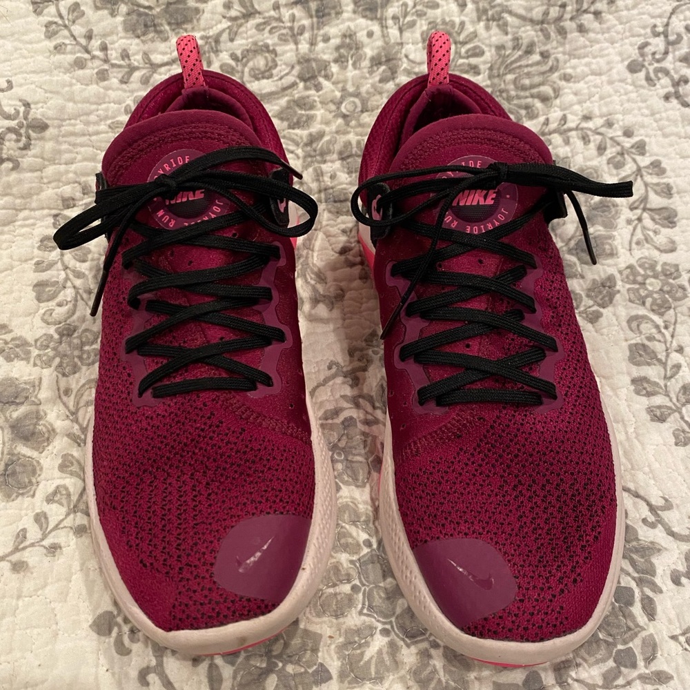 nike joyride run flyknit women's pink